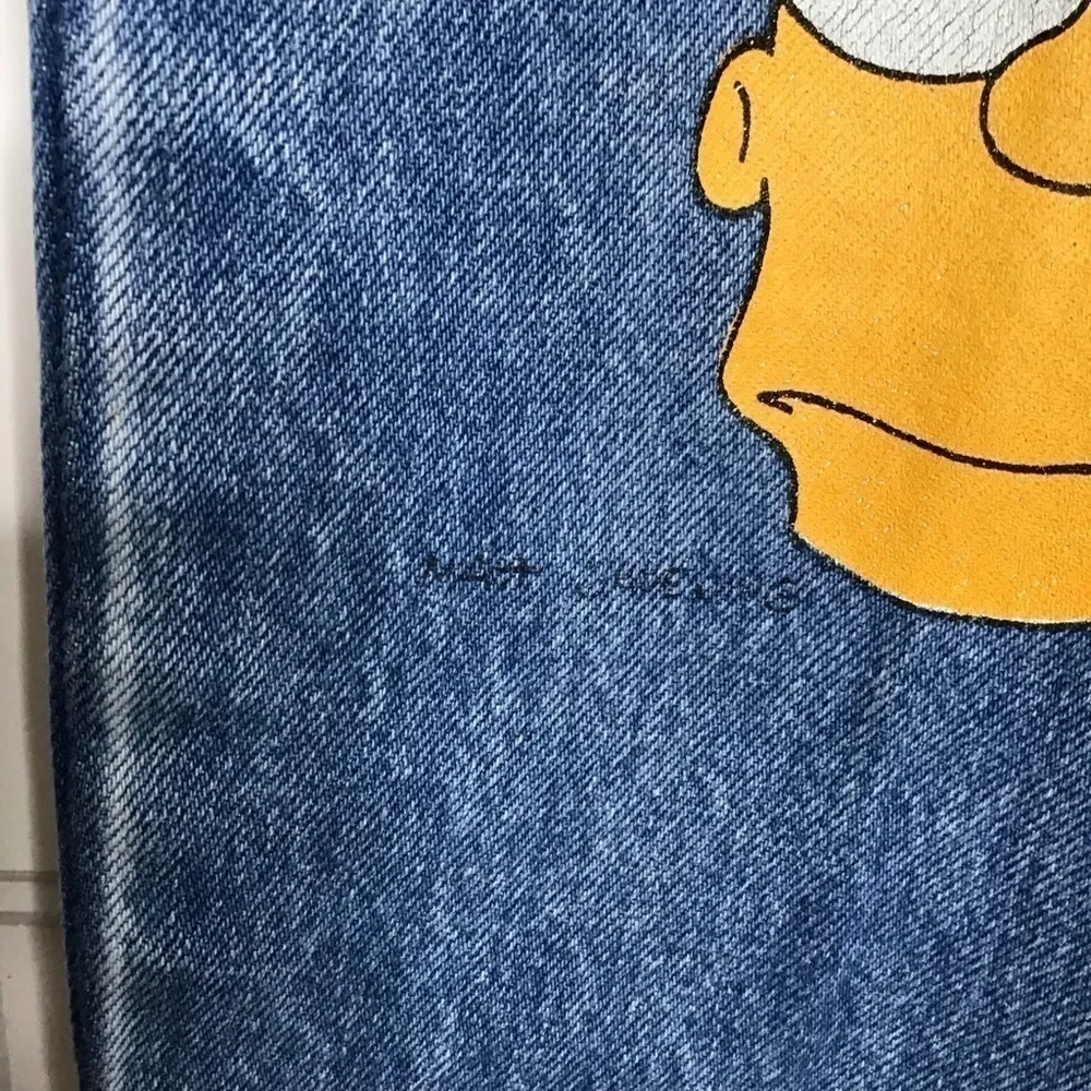Vintage 90’s StickShift Bart Simpson High Rise Jeans. - Picture 8 of 16